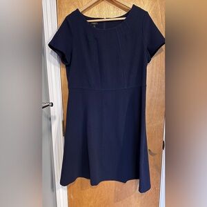 Elegant Navy Blue Dress from Talbots. Size 1XP.  Excellent condition.